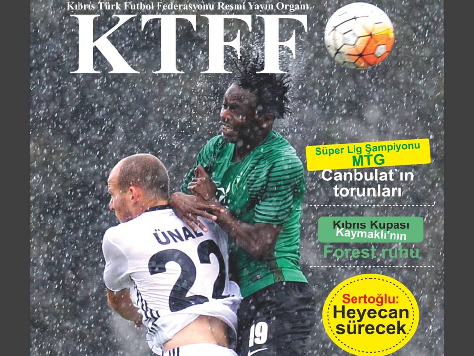 2015-2016 Sezonu "KTFF Dergisi" çıktı
